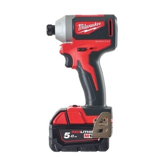 Image of Milwaukee M18  koolborstelloze slagschroevendraaier