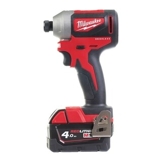 Image of Milwaukee M18  compacte koolborstelloze slagschroevendraaier