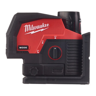 Image of Milwaukee M12 groene kruislijnlaser/loodlaser