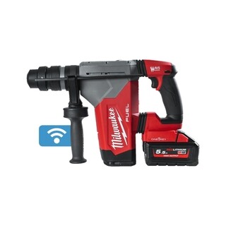 Image of Milwaukee M18 FUEL Boorhamer 32 Mm Sds-plus 5,0 J|  2 X 5,5 Ah| One-key| Fixtec M18 ONEFHPX-552X 