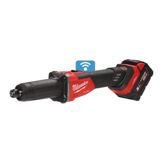 Image of Milwaukee M18 FDGROVB Slijpmachine - 2 x M18 B5 Accu's, M12-18 FC Lader, HD Box