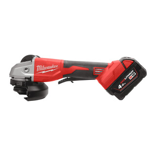 Image of Milwaukee M18  Koolborstelloze 125mm haakse slijper met paddle schakelaar