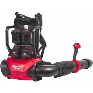 Image of Milwaukee M18 F2BPB Bladblazer - 4 x M18 FB12 Accu's, M18 PC6 Lader