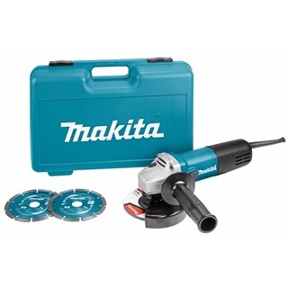 Image of Makita 230 V Haakse slijper 125 mm 9558HNRGK2