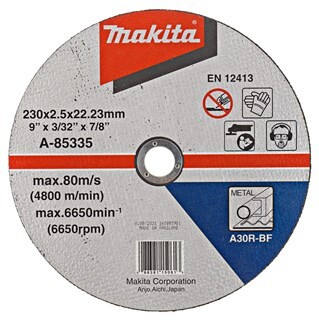 Image of Makita Doorslijpsch. 230X2,5Mm Metaal A-85335