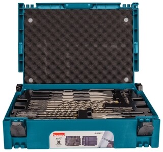 Image of Makita Boor/Beitelset 17-Dlg M-Box Nr1 B-53877