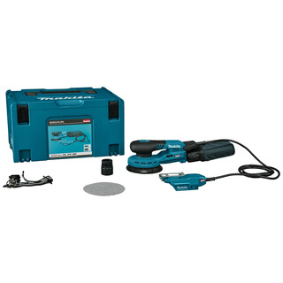 Image of Makita 40 V Max 125 MM Handpalm Excenter Schuurmachine