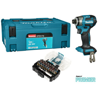 Image of Makita E-13552 Slagschroevendraaier LXT 18V Mbox Incl Bitset 