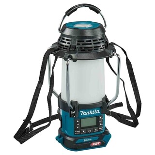 Image of Makita 40 V Max Camping lamp met radio en Bluetooth MR010GZ