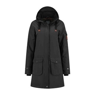 Image of Mongo Jools Parka Winterjas Zwart - Maat XL