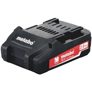 Image of Metabo Accu-pack 18 V, 2,0 Ah, Li-power, "air Cooled" - Metabo 625596000