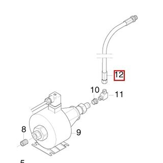 Image of Nilfisk Origineel 101405641 HD-slang 8200mm DN6