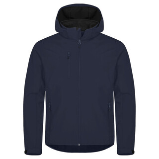 Image of Clique Classic Hoody Softshell Jacket Dark Navy L