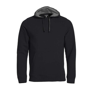 Image of Clique Classic Hoodie Zwart Maat L