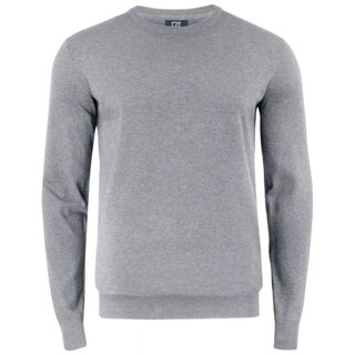 Image of Cutter &Buck Oakville Crewneck Heren Grijs Mél S