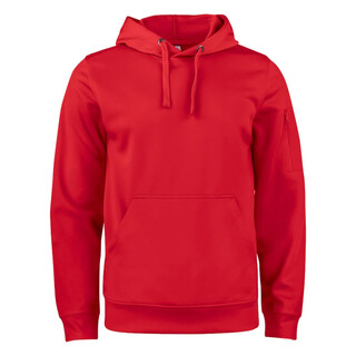 Image of Clique Basic Active Hoodie Rood - Maat XS