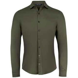 Image of Cutter & Buck Advantage Heren Overhemd Donkergroen - maat 3XL