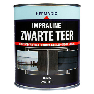 Image of Hermadix Impraline Zwarte Teer 750ml.