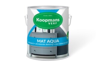 Image of Koopmans Watergedragen Lak - Creme Wit - 0,75 Liter