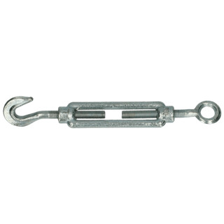 Image of Spanwartel/draadspanner haak-oog DIN 1480 M12 Zn