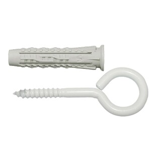 Image of Smart Plug met Schroefoog Wit/4st - 8 x 40 mm