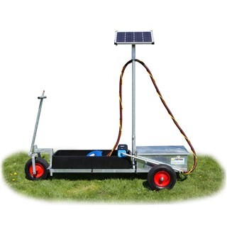 Image of Mobiele Solar Drinkbak T75-s150 Met Oppervlaktepomp Poortman Solar