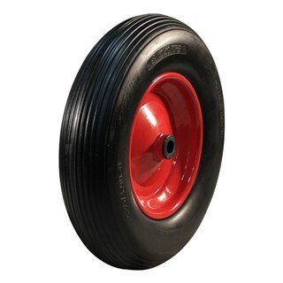Image of Kruiwagenwiel Nml Comp. 250Mm 250Mm Nml Polyurethane Band Metalen Velg