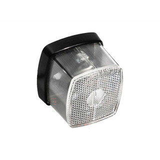Image of Breedtelamp 62x62mm + Reflectoren Wit