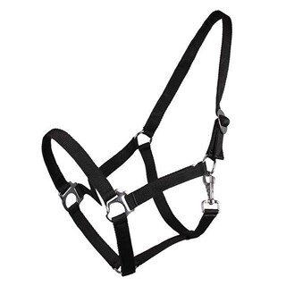 Image of QHP Halster Schuif Zwart - Mini Shet