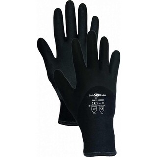 Image of Handschoen Sw 22 Winter Nylon Terry Vo Zwart 9