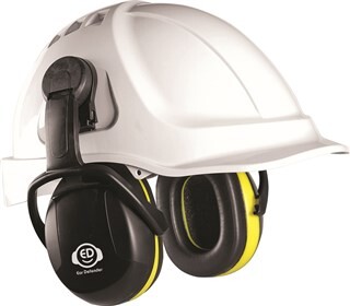Image of Ed 2C Gehoorb,-Helm Ear Defender Geel