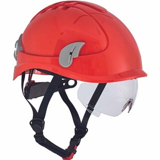 Image of CERVA Alpinworker Helm WR Geventileerd HV Rood