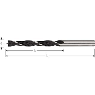 Image of Rotec Machinale Houtboor 3,0X33/61 mm - p/st