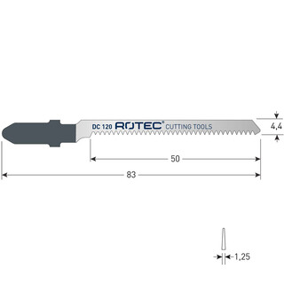 Image of Rotec Decoupeerzaagblad DC120 / T101AO HCS