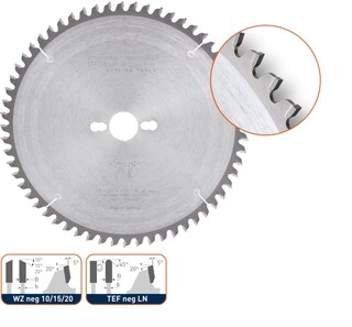Image of Rotec Hm Afkort- En Verstekzaagblad, Ø305x2,6X30 Z=60 Wz Neg 15