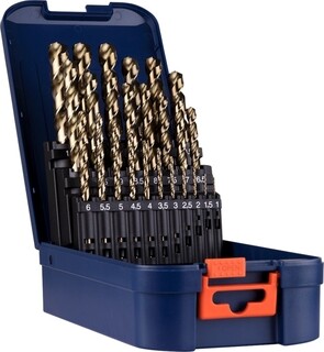 Image of Rotec Spiraalborenset Cobalt Din 338 25 Delig 1-13mm