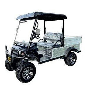 Image of Bensel Golfkar verhoogd met kenteken, laadbak, 2 personen BSN700R Lithium