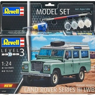 Image of Revell Model Set Land Rover Series III LWB station wagon
