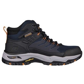 Image of Skechers Arch Fit Dawson Raveno Heren Wandelschoenen Marine / Zwart - maat 43