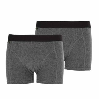 Image of Basset Bamboe Boxershort 6900P 2-Pack Grijs - Maat XL