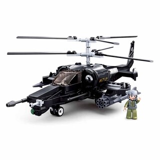 Image of Sluban Attack Helicopter Model Bricks M38-B0752