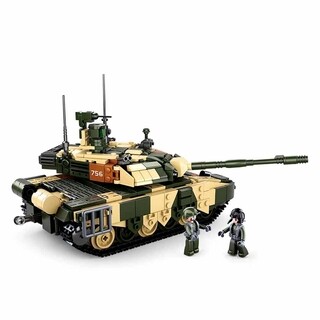 Image of Sluban Large Combat Tank Model Bricks M38-B0756