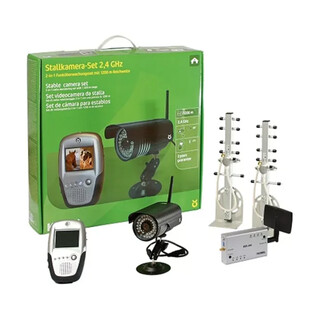 Image of Kerbl Cameraset voor Stal of Aanhager 2.4Ghz