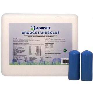 Image of Droogstandbolus agrivet - per bolus