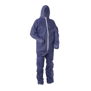 Image of OVERALL DISPOSABLE BLAUW XL