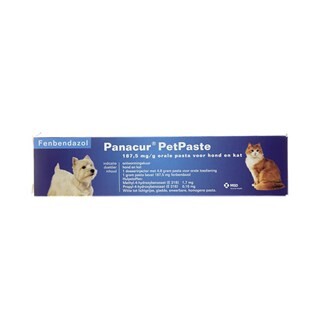 Image of Panacur PetPasta-Injector voor Hond en Kat 4,8 gr