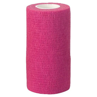 Image of Oplosbare Klauwtape Roze 4,5 m x 10 cm - 12 stuks