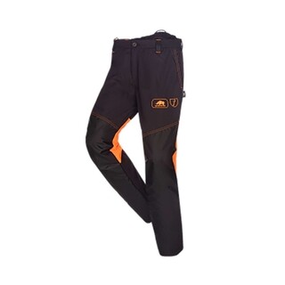 Image of SIP Bosmaaierbroek geventileerd Grijs/oranje Maat XXL