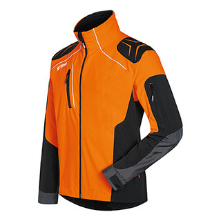 Image of Stihl Jack ADVANCE X-Shell Oranje Zwart - Maat XL