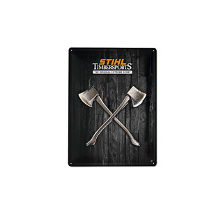 Image of ''''''Metalen schild ''''''''STS fan'''''''' 30cm x
